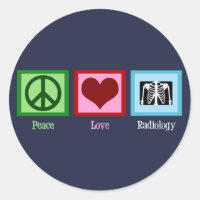 Radiologist Peace Love Radiology Chest X-Ray Tech
