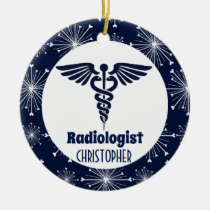 Radiologist Personalised Gift Ceramic Ornament