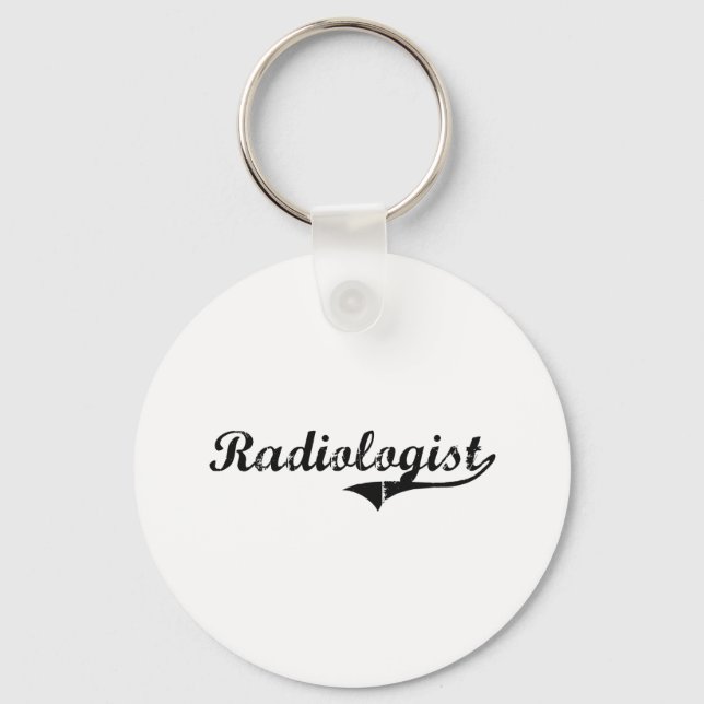 Radiologist Professional Job Key Ring (Front)