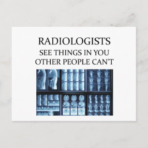RADIOLOGisT radiology Postcard