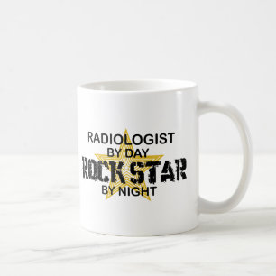 Radiologist Rock Star by Night Coffee Mug