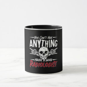 Radiologist You Can't Hide Radiology X-Ray Rad Mug