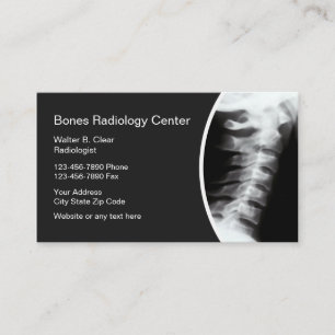 Radiology Business Cards
