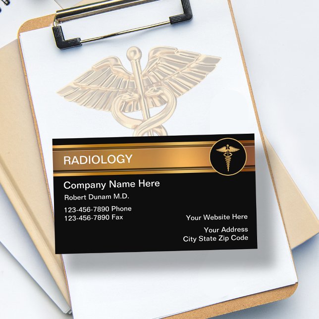 Radiology Business Cards (Creator Uploaded)