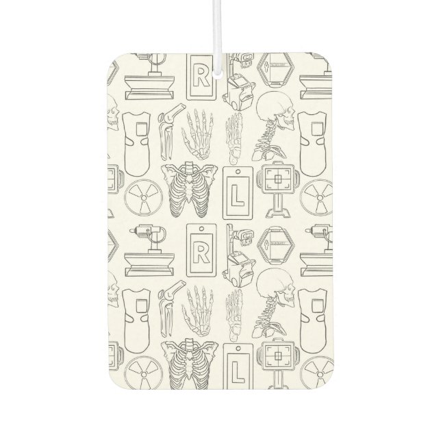 Radiology  car air freshener (Front)