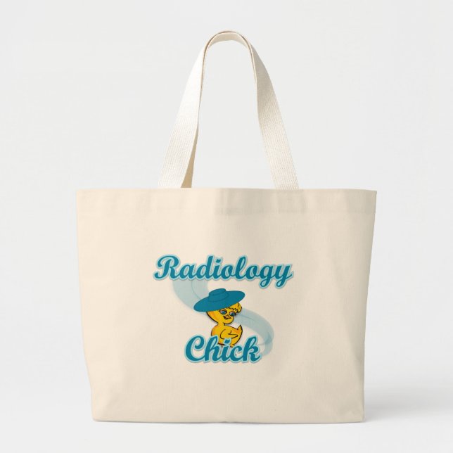 Radiology Chick #3 Large Tote Bag (Front)