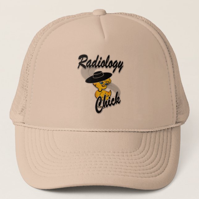 Radiology Chick #4 Trucker Hat (Front)