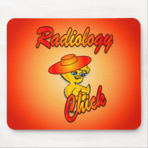 Radiology chick #5 mouse pad