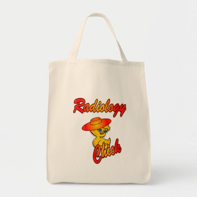 Radiology chick #5 tote bag (Front)