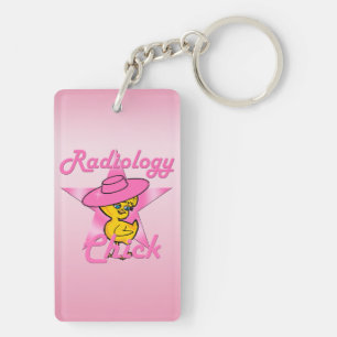 Radiology Chick #8 Key Ring