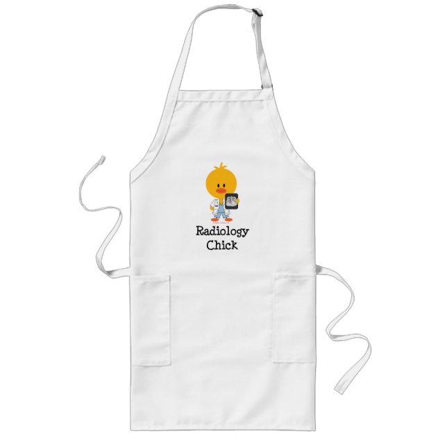 Radiology Chick Apron
 Long Apron (Front)