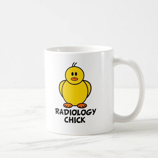 Radiology Chick Coffee Mug (Right)
