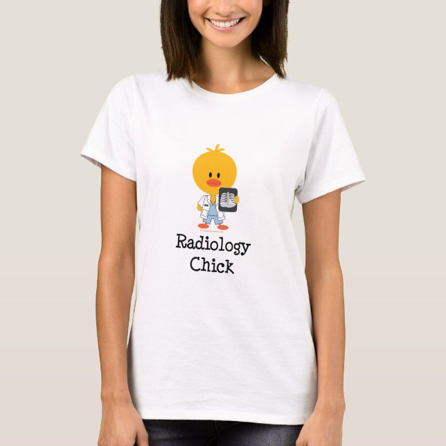 Radiology Chick T-shirt
 T-Shirt (Front)