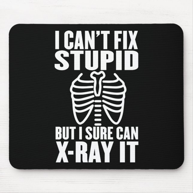 Radiology Joke Mouse Pad (Front)