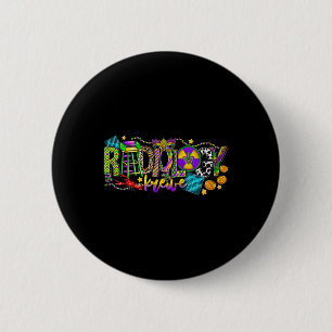 Radiology Krewe Mardi Gras Rad Tech X-ray Radiolog 6 Cm Round Badge