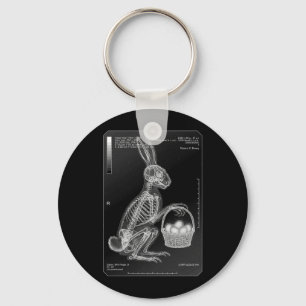 Radiology Nurse Radiologist Funny Easter Bunny Key Ring