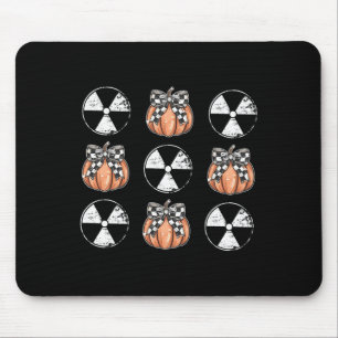 Radiology Pumpkin Coquette Fall Autumn Xray Tech H Mouse Pad