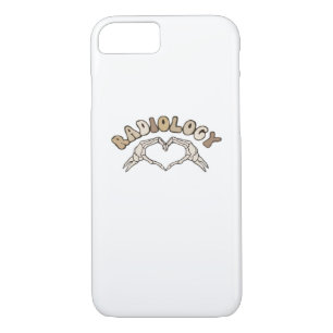 Radiology Skeleton Heart Hands Classic iPhone 8/7 Case