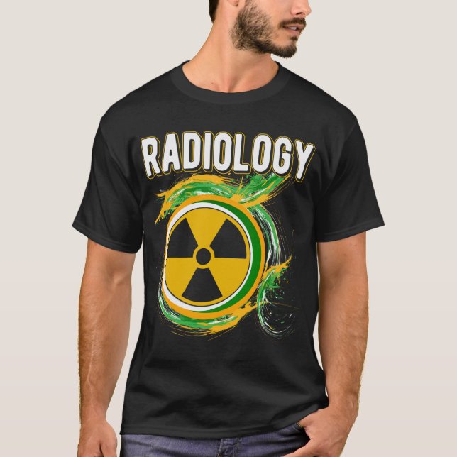 Radiology Symbol Xray Radiologist T-Shirt (Front)