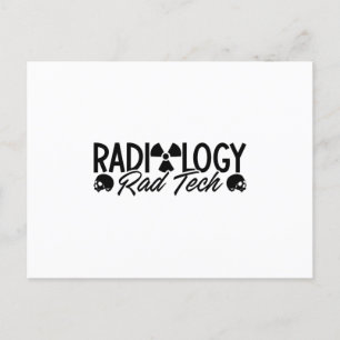 Radiology Tech Rad Medicine Xray Technologist Postcard