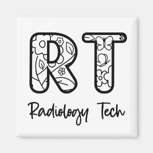 Radiology Tech RT Rad Technician X-ray Tech Gifts Magnet