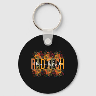 Radiology Tech Thanksgiving Rad Technologist Rad T Key Ring