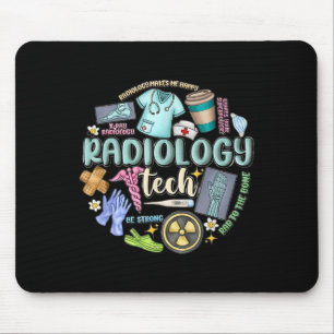 Radiology Technician Christmas Rad Tech X-ray Tech Mouse Pad