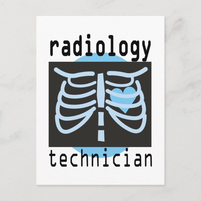 Radiology Technician Postcard (Front)