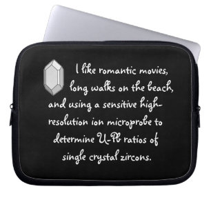 Radiometric Dating Service- Funny Geology Laptop Sleeve