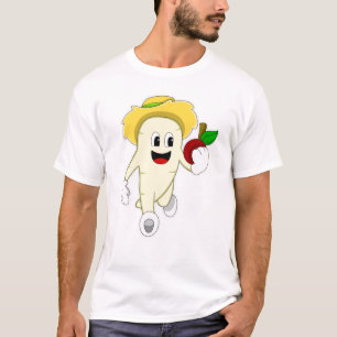 Radish as Farmer with Fruit T-Shirt