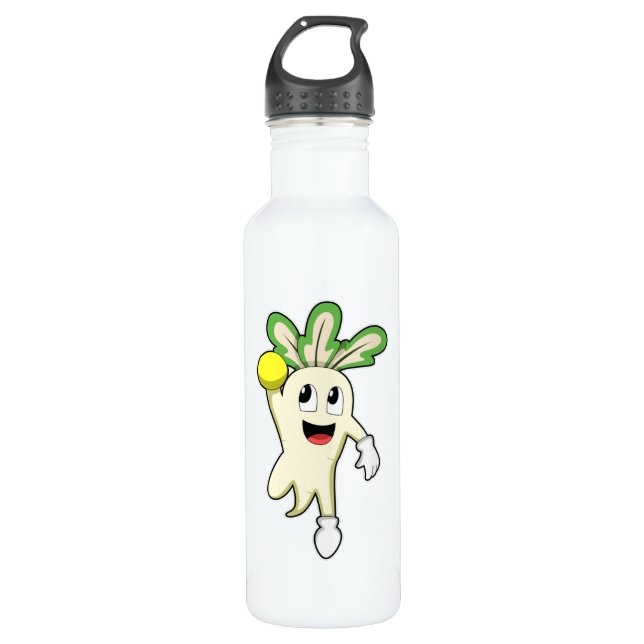 Radish at Handball player with Handball 710 Ml Water Bottle (Front)