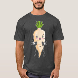 Radish, Bodybuilding Fitness Gym Gear Workout Vega T-Shirt