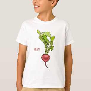 Radish cartoon illustration T-Shirt