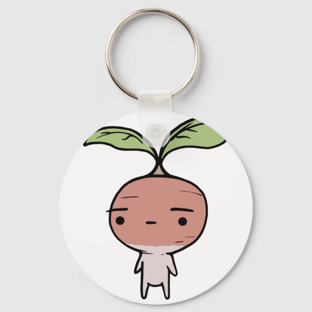 Radish Key Ring (Front)