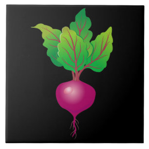 Radish Kitchen Decorative Tile