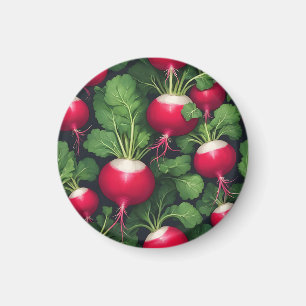 Radish Pattern Fresh Vegetable Magnet