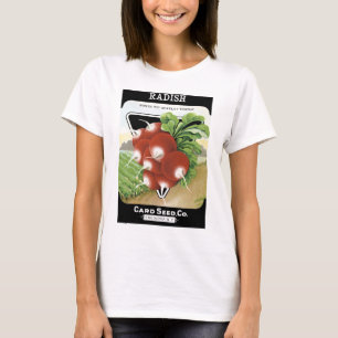 Radish Seed Packet Label T-Shirt