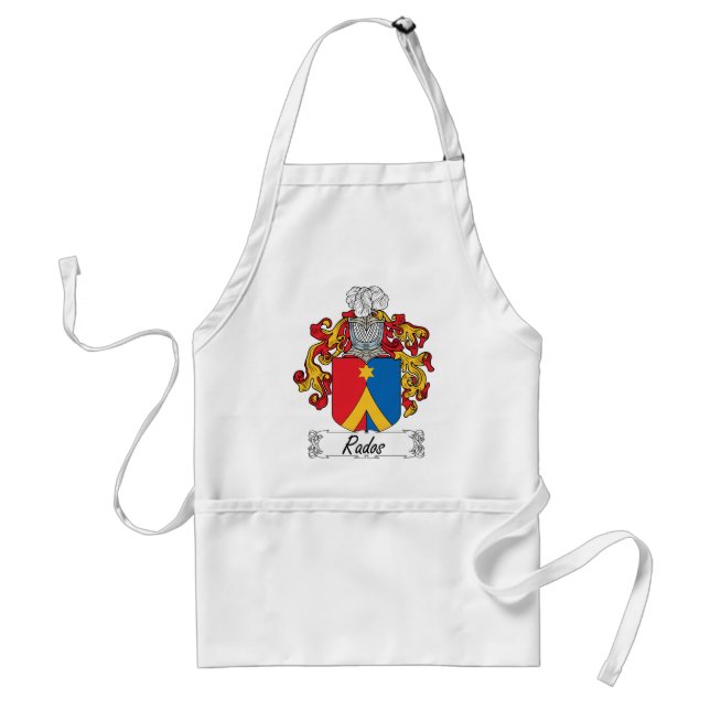 Rados Family Crest Standard Apron (Front)
