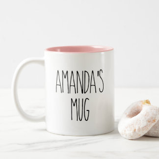 RAE DUNN Inspired Amanda's Coffee Mug