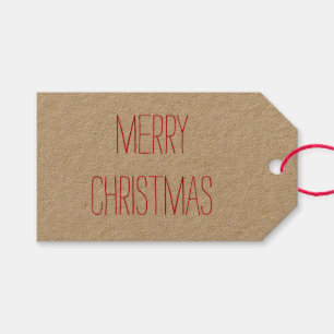 Rae Dunn Inspired Christmas Gift Tags