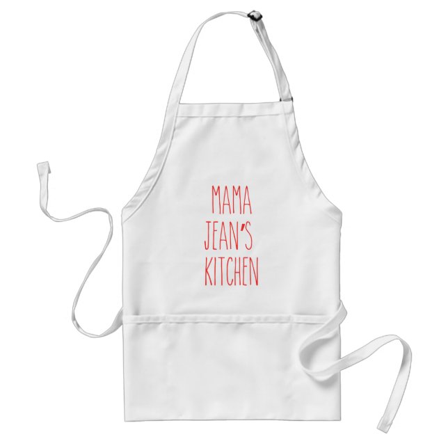 RAE DUNN Inspired Custom Name Kitchen Baking Standard Apron (Front)
