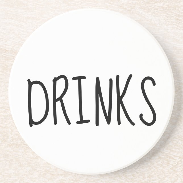 Rae Dunn inspired Drink coaster (Front)