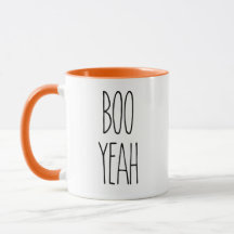 RAE DUNN Inspired Halloween "BOO YEAH"