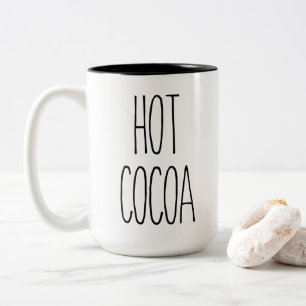 RAE DUNN Inspired Hot Cocoa Coffee Mug