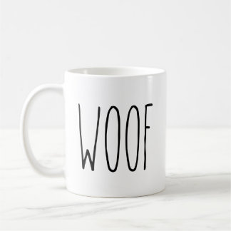 RAE DUNN Inspired WOOF Mug
