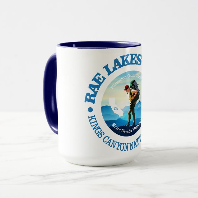 Rae Lakes Loop (C) Mug (Front Left)