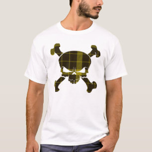Raeburn Tartan Skull No Banner T-Shirt