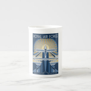 RAF Art Deco Bone China Mug