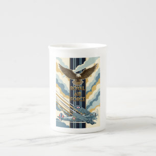 RAF Art Deco Bone China Mug