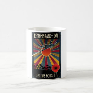 RAF Art Deco Remembrance Day Edition Coffee Mug